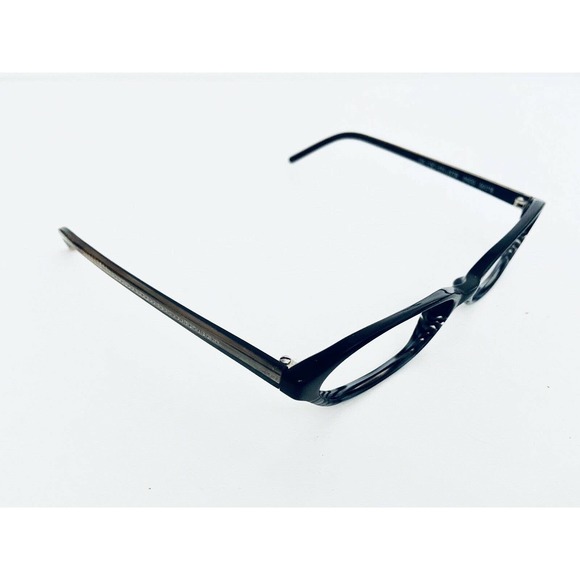 Valentino Black W Clear Stripes Oval Glasses main image 7